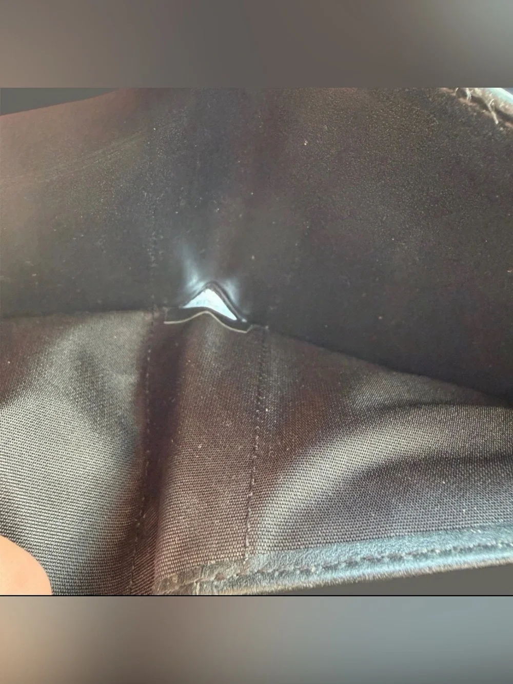 MCM Black Monogram Leather Wallet